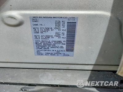 Zdjęcie 14 z 14 samochodu: 2015 NISSAN ROGUE SL VIN:5N1AT2MT8FC833561 - miniatura
