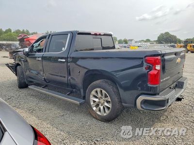 Drugie zdjęcie samochodu z przodu: 2021 CHEVROLET SILVERADO K1500 LTZ VIN:3GCUYGED6MG297078 - miniatura