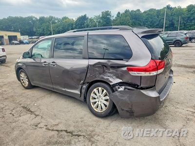 Drugie zdjęcie samochodu z przodu: 2014 TOYOTA SIENNA XLE 7-PASSENGER VIN:5TDDK3DC4ES088282 - miniatura