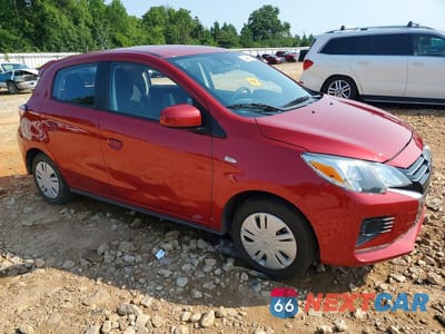 Czwarte zdjęcie samochodu z boku: 2024 MITSUBISHI MIRAGE ES VIN:ML32AUHJ4RH020537 - miniatura