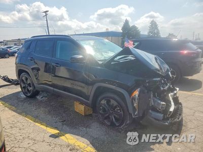 Czwarte zdjęcie samochodu z boku: 2021 JEEP COMPASS LATITUDE VIN:3C4NJDBB6MT554841 - miniatura