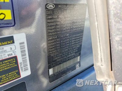 Zdjęcie 13 z 13 samochodu: 2017 LAND ROVER RANGE ROVER SPORT HSE VIN:SALWR2FK9HA687935 - miniatura