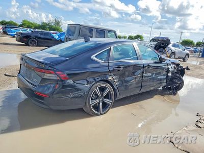 Trzecie zdjęcie samochodu z tyłu: 2025 HONDA ACCORD HYBRID SPORT VIN:1HGCY2F56SA040540 - miniatura