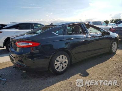 Trzecie zdjęcie samochodu z tyłu: 2014 FORD FUSION S VIN:3FA6P0G76ER155643 - miniatura