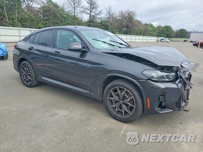 Czwarte zdjęcie samochodu z boku: 2024 BMW X4 XDRIVE30I VIN:5UX33DT06R9U33580 - miniatura