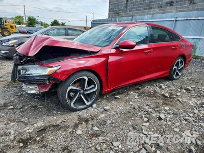 2019 HONDA ACCORD SPORT 1HGCV1F38KA001577 - główne zdjęcie licytacji z USA - miniatura