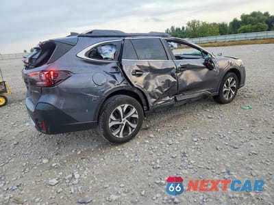 Trzecie zdjęcie samochodu z tyłu: 2022 SUBARU OUTBACK LIMITED VIN:4S4BTANC5N3252014 - miniatura