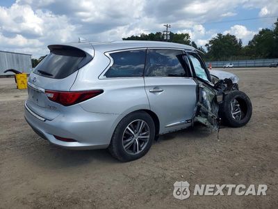Trzecie zdjęcie samochodu z tyłu: 2018 INFINITI QX60 BASE VIN:5N1DL0MN7JC505009 - miniatura