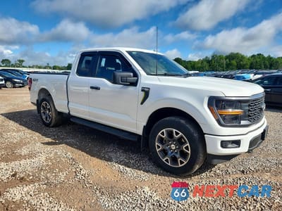 Czwarte zdjęcie samochodu z boku: 2024 FORD F150 STX VIN:1FTEX2LP8RKF79116 - miniatura