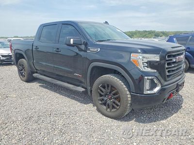 Czwarte zdjęcie samochodu z boku: 2020 GMC SIERRA K1500 AT4 VIN:3GTP9EED4LG350485 - miniatura