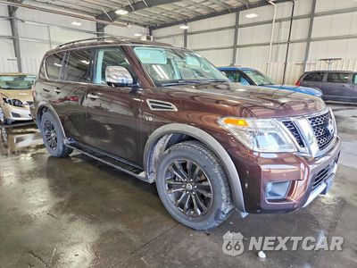 Czwarte zdjęcie samochodu z boku: 2018 NISSAN ARMADA PLATINUM VIN:JN8AY2NEXJ9732425 - miniatura