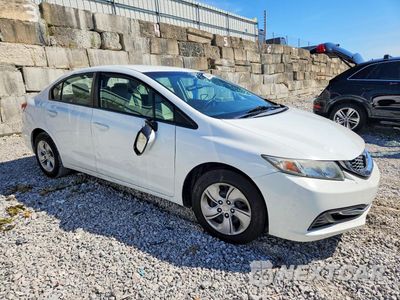 Czwarte zdjęcie samochodu z boku: 2015 HONDA CIVIC LX VIN:19XFB2F51FE111918 - miniatura