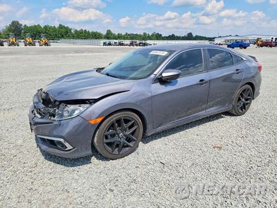 2019 HONDA CIVIC EXL JHMFC1F73KX002877 - główne zdjęcie licytacji z USA - miniatura
