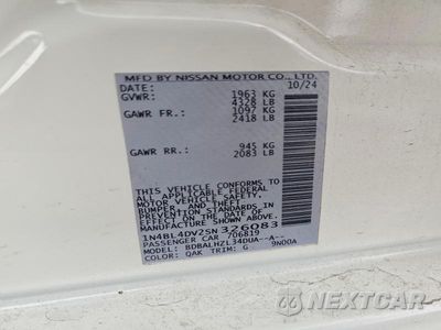 Zdjęcie 13 z 13 samochodu: 2025 NISSAN ALTIMA SV VIN:1N4BL4DV2SN326083 - miniatura
