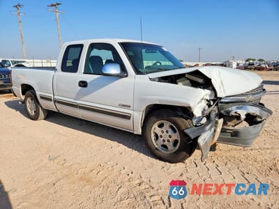 Czwarte zdjęcie samochodu z boku: 2001 CHEVROLET SILVERADO C1500 VIN:2GCEC19T211120338 - miniatura