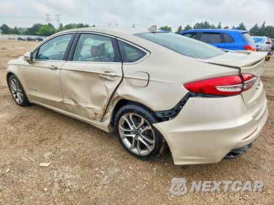 Drugie zdjęcie samochodu z przodu: 2019 FORD FUSION TITANIUM VIN:3FA6P0RU0KR137332 - miniatura