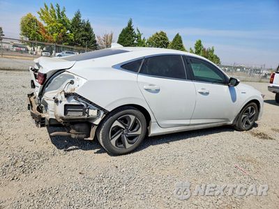 Trzecie zdjęcie samochodu z tyłu: 2022 HONDA INSIGHT EX VIN:19XZE4F53NE012922 - miniatura