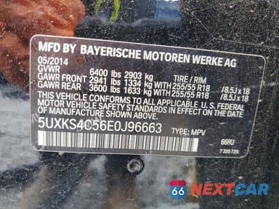 Zdjęcie 13 z 13 samochodu: 2014 BMW X5 XDRIVE35D VIN:5UXKS4C56E0J96663 - miniatura