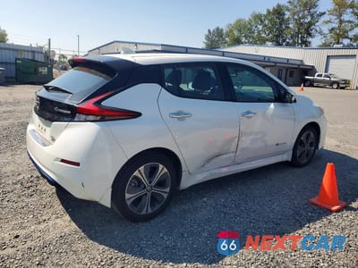 Trzecie zdjęcie samochodu z tyłu: 2019 NISSAN LEAF SL PLUS VIN:1N4BZ1CP9KC310815 - miniatura