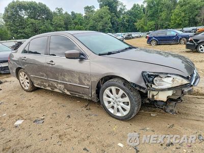 Czwarte zdjęcie samochodu z boku: 2007 HONDA ACCORD EX VIN:1HGCM66517A050936 - miniatura