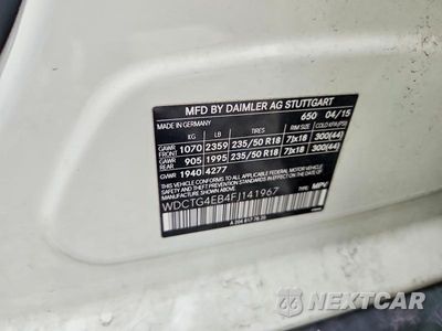 Zdjęcie 12 z 12 samochodu: 2015 MERCEDES-BENZ GLA 250 VIN:WDCTG4EB4FJ141967 - miniatura