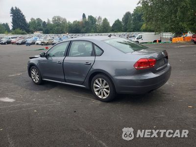 Drugie zdjęcie samochodu z przodu: 2014 VOLKSWAGEN PASSAT S VIN:1VWAP7A34EC016299 - miniatura