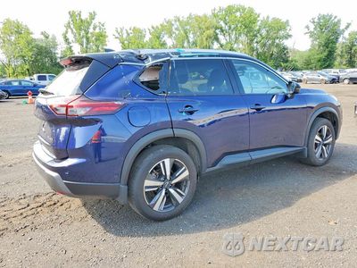 Trzecie zdjęcie samochodu z tyłu: 2024 NISSAN ROGUE SL VIN:JN8BT3CB1RW176035 - miniatura