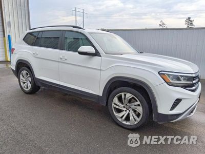 Czwarte zdjęcie samochodu z boku: 2021 VOLKSWAGEN ATLAS SE VIN:1V2WR2CAXMC519611 - miniatura
