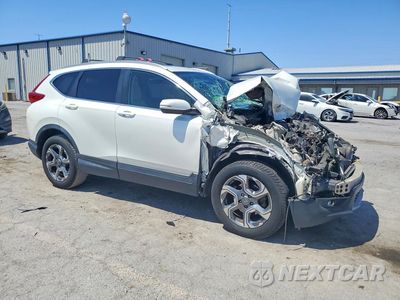 Czwarte zdjęcie samochodu z boku: 2018 HONDA CR-V EX VIN:2HKRW2H5XJH650427 - miniatura