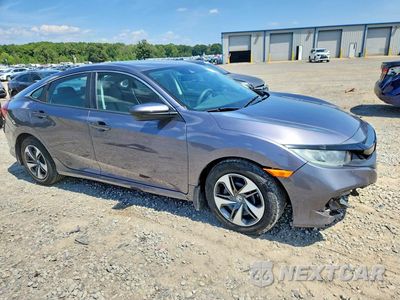 Czwarte zdjęcie samochodu z boku: 2019 HONDA CIVIC LX VIN:19XFC2F69KE044145 - miniatura