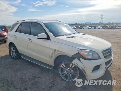 Czwarte zdjęcie samochodu z boku: 2013 MERCEDES-BENZ ML 350 4MATIC VIN:4JGDA5HB9DA161475 - miniatura