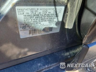 Zdjęcie 12 z 12 samochodu: 2020 NISSAN KICKS S VIN:3N1CP5BV3LL507144 - miniatura