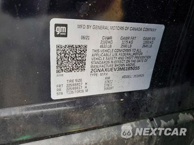 Zdjęcie 13 z 13 samochodu: 2021 CHEVROLET EQUINOX LT VIN:2GNAXUEV3M6165055 - miniatura