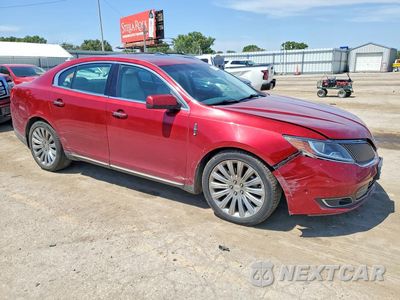 Czwarte zdjęcie samochodu z boku: 2015 LINCOLN MKS VIN:1LNHL9DK8FG606622 - miniatura
