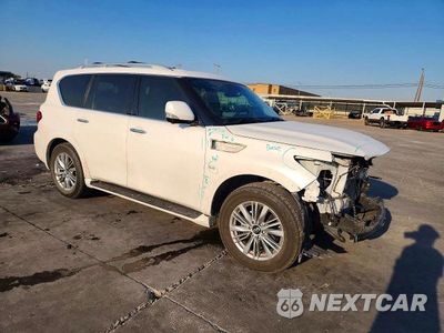 Czwarte zdjęcie samochodu z boku: 2018 INFINITI QX80 BASE VIN:JN8AZ2NF6J9665117 - miniatura