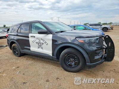 Czwarte zdjęcie samochodu z boku: 2020 FORD EXPLORER POLICE INTERCEPTOR VIN:1FM5K8AB3LGC13059 - miniatura