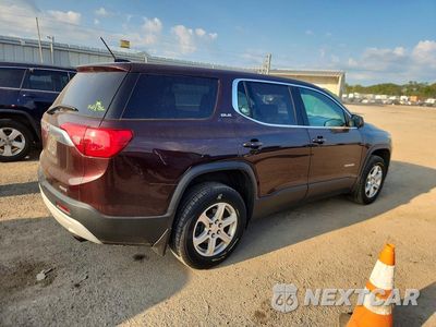 Trzecie zdjęcie samochodu z tyłu: 2017 GMC ACADIA SLE VIN:1GKKNRLA6HZ242077 - miniatura