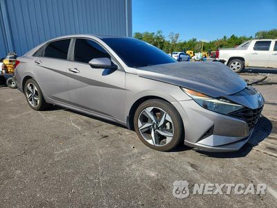 Czwarte zdjęcie samochodu z boku: 2023 HYUNDAI ELANTRA SEL VIN:KMHLS4AG0PU550971 - miniatura