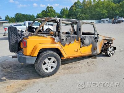 Trzecie zdjęcie samochodu z tyłu: 2012 JEEP WRANGLER UNLIMITED SAHARA VIN:1C4BJWEG7CL124848 - miniatura