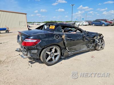 Trzecie zdjęcie samochodu z tyłu: 2014 MERCEDES-BENZ SLK 55 AMG VIN:WDDPK7FA5EF092489 - miniatura