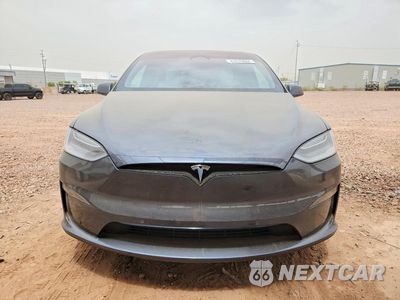 Piąte zdjęcie samochodu w środku: 2022 TESLA MODEL X VIN:7SAXCAE52NF363279 - miniatura