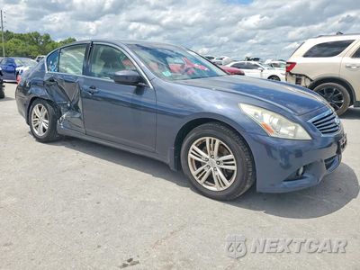 Czwarte zdjęcie samochodu z boku: 2011 INFINITI G VIN:JN1DV6AR6BM452021 - miniatura