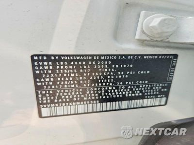 Zdjęcie 13 z 13 samochodu: 2022 VOLKSWAGEN TAOS S VIN:3VVMX7B2XNM055386 - miniatura