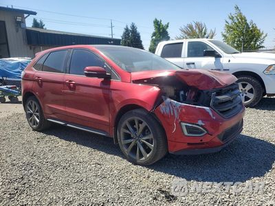 Czwarte zdjęcie samochodu z boku: 2016 FORD EDGE SPORT VIN:2FMPK4AP0GBC52850 - miniatura