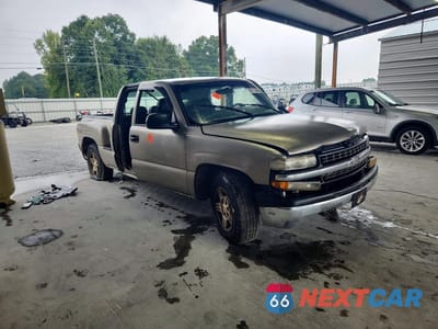 Czwarte zdjęcie samochodu z boku: 2001 CHEVROLET SILVERADO C1500 VIN:2GCEC19VX11227932 - miniatura