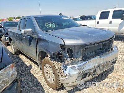 Czwarte zdjęcie samochodu z boku: 2019 CHEVROLET SILVERADO K1500 LT VIN:1GCRYDEK7KZ328662 - miniatura