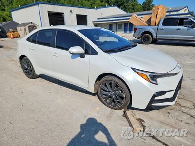 Czwarte zdjęcie samochodu z boku: 2026 TOYOTA COROLLA HYBRID SE VIN:JTDBCMFE3T3128584 - miniatura