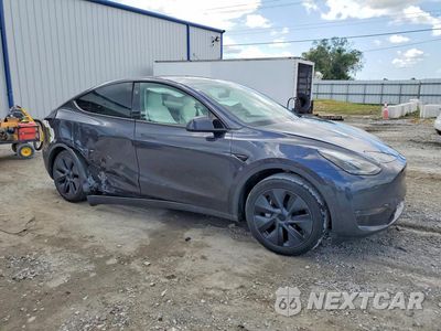 Czwarte zdjęcie samochodu z boku: 2024 TESLA MODEL Y VIN:7SAYGDED2RF185140 - miniatura