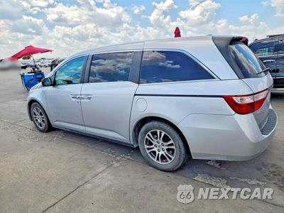 Drugie zdjęcie samochodu z przodu: 2013 HONDA ODYSSEY EXL VIN:5FNRL5H63DB054145 - miniatura