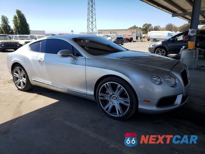 Czwarte zdjęcie samochodu z boku: 2013 BENTLEY CONTINENTAL GT V8 VIN:SCBFT7ZA9DC085367 - miniatura